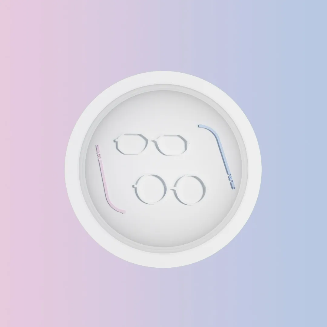 Pink to blue transition