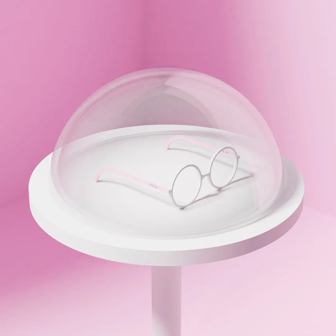 Pink glasses